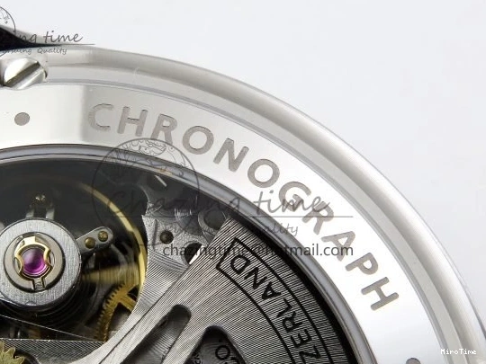 MIROTIME 0511 Casual Portuguese Chrono IW3716 Z+F 1:1 Best Edition White Dial on Blue Rubber Strap A 7016